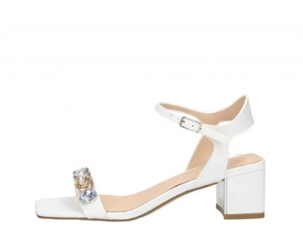 Guess Fl6mahlea03 With heel sandals Guess , Wit , Dames - 36,40,37,38,39,35