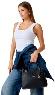 Guess GBCalebra Schoudertas - maat Zwart