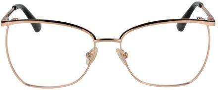 Guess Geometrisch Frame Bril - maat Bruin