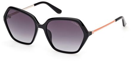 Guess Geometrische Zonnebril Zwart - T/U