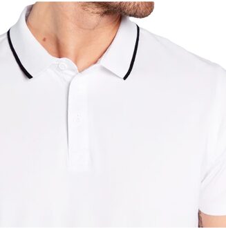 Guess gestreept poloshirt voor heren G - maat L Oranje