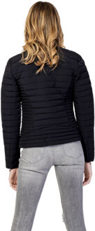 Guess Gewatteerd Doorgestikt Jack Zwart - XS