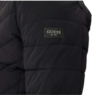 Guess gewatteerde jas voor heren Zwart - 2XL