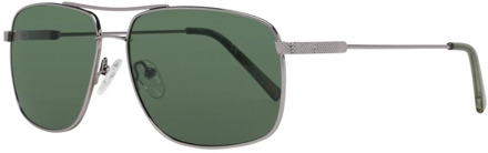 Guess GF0205 - Zonnebril - Unisex - Metaal - Groene lens