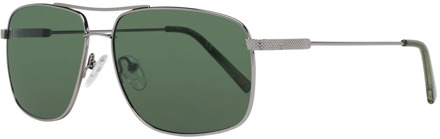 Guess GF0205 - Zonnebril - Unisex - Metaal - Groene lens