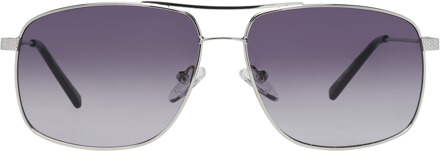 Guess GF0205 - Zonnebril - Unisex - Metaal - Paarblauwe lens