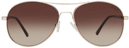 Guess GF0295 - Zonnebril - Unisex - Goudleurig - Bruine lens