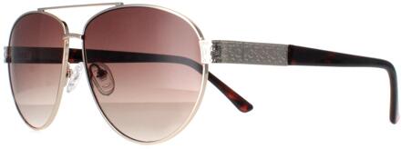 Guess GF0414 32F goud bruin gradiënt zonnebril - maat