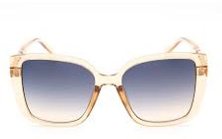 Guess Gf0427 Beige Zonnebril Huidkleurig - One Size