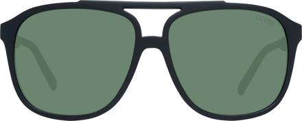 Guess GF5084 02N zwart groene zonnebril - One Size