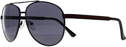 Guess GF5110 01A glanzend zwart grijze zonnebril