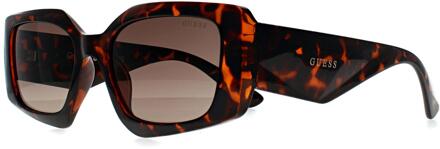 Guess GF6200 52F donker havana bruin gradiënt zonnebril - maat