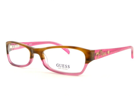 Guess Glamour Touch Zonnebril Guess , Pink , Unisex - 53 MM