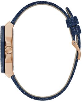 Guess Glaze Dames Blauwe Horloge GW0753L5 - maat