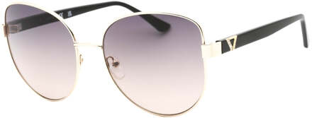 Guess Gradient Smoke Lens Gouden Zonnebril - One Size