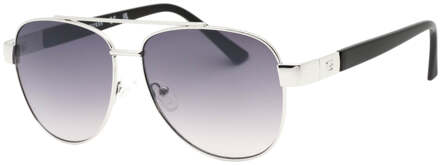 Guess Gradient Smoke Lens Zilverkleurige zonnebril - One Size