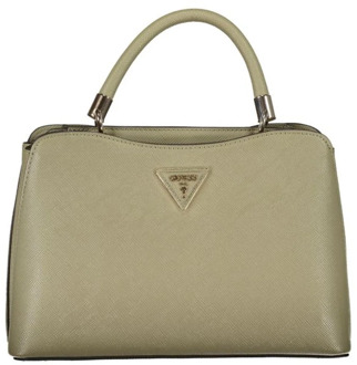 Guess Groene Handtas met Meerdere Compartimenten Guess , Green , Dames - ONE Size