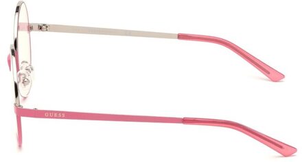 Guess Gu 2786 Rond Roze Metalen Frame Lichtroze