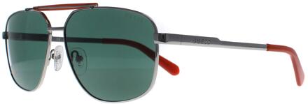 Guess GU00054 08N glanzend bronsgroen zonnebril Grijs