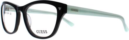 Guess GU2452 BKBL zwart blauw brilmontuur