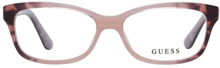 Guess Gu2844 Oogglazen Rechthoekige Monturen Bruin