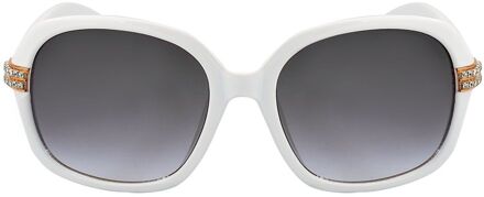 Guess Gu7620 Witte Zonnebril