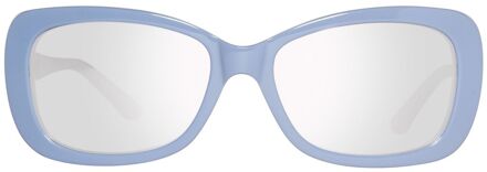 Guess Gu7622 Vierkante Zonnebril - maat Lichtblauw