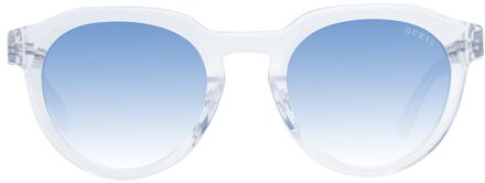 Guess Gu7742 Duidelijke Blauwe Gradiënt Zonnebril Lichtblauw