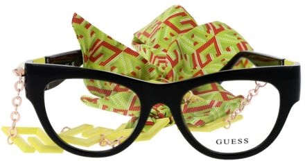 Guess Gu7760 Kat Oog Kettingdetail Zwart - One Size