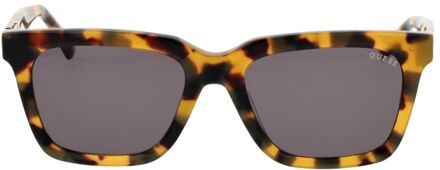 Guess Gu7760 Schildpad Vierkante Zonnebril Bruin