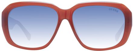 Guess Gu7762 Havana Gradient Zonnebril - maat Bruin