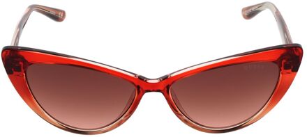 Guess Gu7762 Kattenoog Zonnebril Bruin