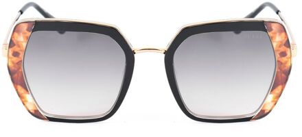 Guess Gu7762 Schildpadzwart Mode Zonnebril - One Size