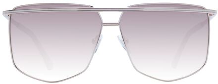 Guess Gu7764 Oversized Vierkante Zonnebril - maat Lila