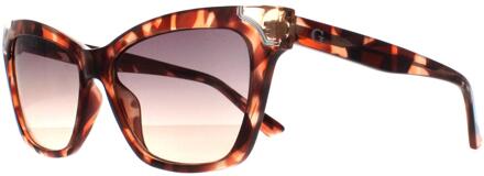 Guess GU7840 56B havana smoke gradient zonnebril - maat Bruin