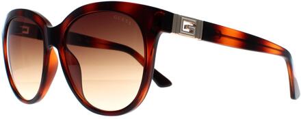 Guess GU7850 53F blond havana bruin gradiënt zonnebril