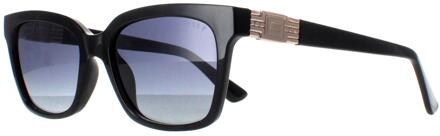 Guess GU7869 01D glanzend zwarte smoke gepolariseerde zonnebril