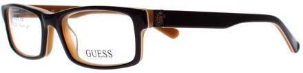 Guess GU9059 D96 bruin brilmontuur