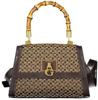 Guess Handtas Stephi Logo Bruin multi - T/U