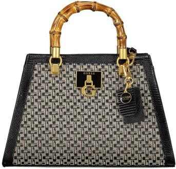 Guess Handtas Stephi Logo Zwart multi - T/U