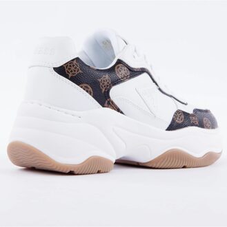 Guess Happy 4G sneakers voor dames - maat EU 38 Wit