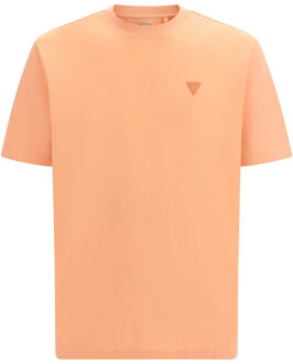 Guess Hedley T-shirt voor heren Oranje - S