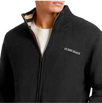 Guess heren gebreid vest G Zwart - M