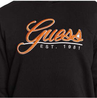Guess Heren Guess Sweatshirt Handsome - maat S Zwart