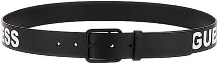 Guess heren maxi riem met logo 4g Zwart - S