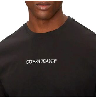 Guess heren T-shirt GJ Reg met borduurwerk - maat S Zwart