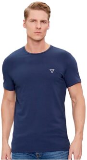 Guess heren T-shirtpakket x2 Dreieck - maat M Blauw