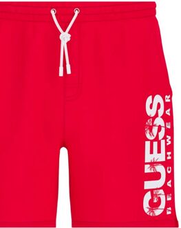 Guess herenbadpakken Los Angeles Rood