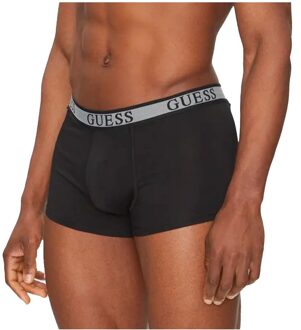 Guess herenboxershorts, set van 3 klassieke Zwart - L