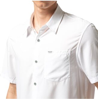 Guess herenoverhemd G-klasse Wit - XL
